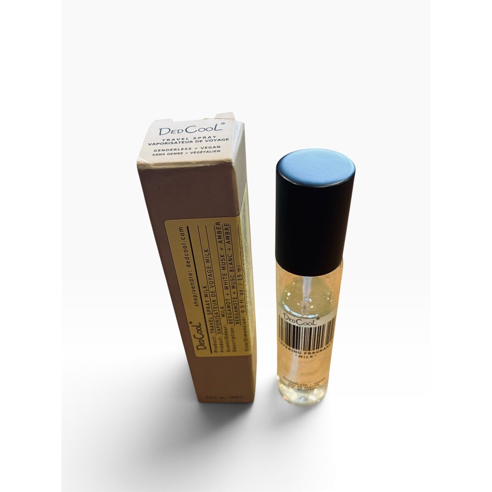 DedCool Milk Layering Fragrance Travel Spray 0.5 oz 15ml Genderless READ